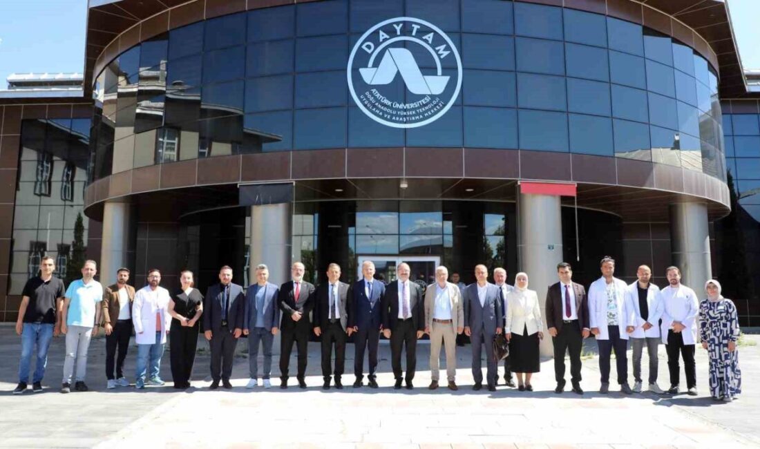 Atatürk Üniversitesi; sağlık ve ilaç sektöründe stratejik öneme sahip projeleri