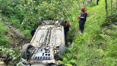 Giresun’un Yağlıdere ilçesinde meydana gelen trafik kazasında 1 kişi hayatını