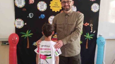 Gümüşhane Aysın Rafet Ataç İlkokulu 3-D sınıfı öğrencisi Ömer Tuğra