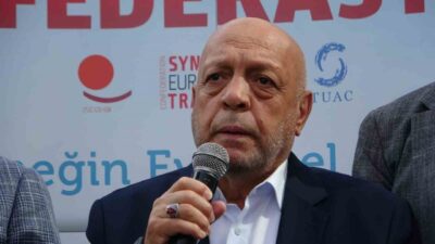 Hak İşçi Sendikaları Konfederasyonu (Hak-İş) Genel Başkanı Mahmut Arslan, DEM