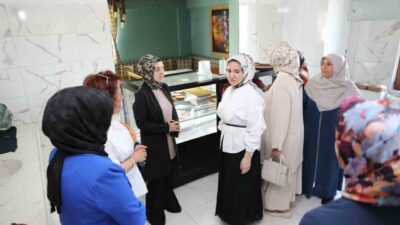 Erzincan Valisi Hamza Aydoğdu’nun eşi Emine Aydoğdu , Vali Yardımcısı