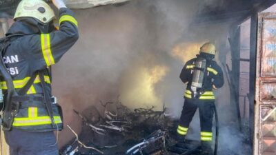 Erzincan Belediyesi İtfaiye ekipleri gece gündüz demeden görev yapıyor. Yangın,