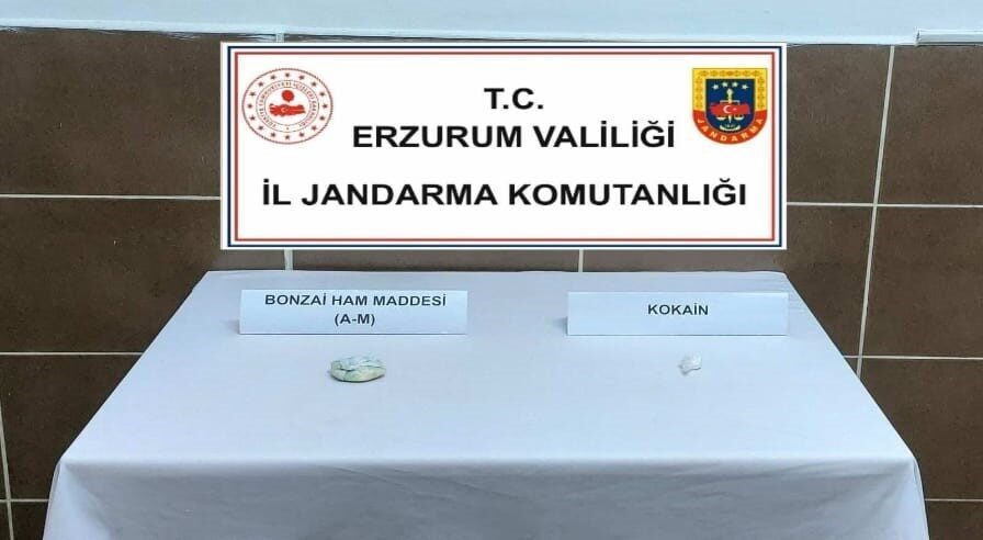 Erzurum İl Jandarma Komutanlığınca son bir ay içerisinde narkotik suçların