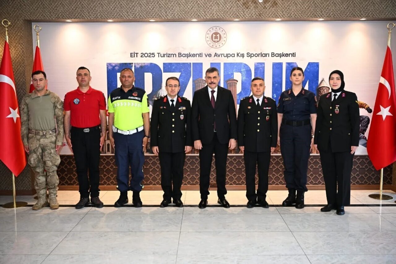 Erzurum’da Jandarma Teşkilatının 186. Kuruluş yıldönümü dolayısıyla bir dizi etkinlik