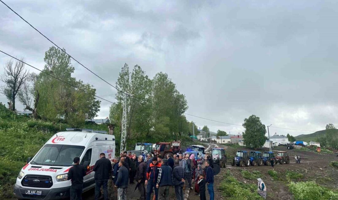 Kars’ta arazide hayvan otlatan bir kişi, yıldırım düşmesi sonucu yaralandı.