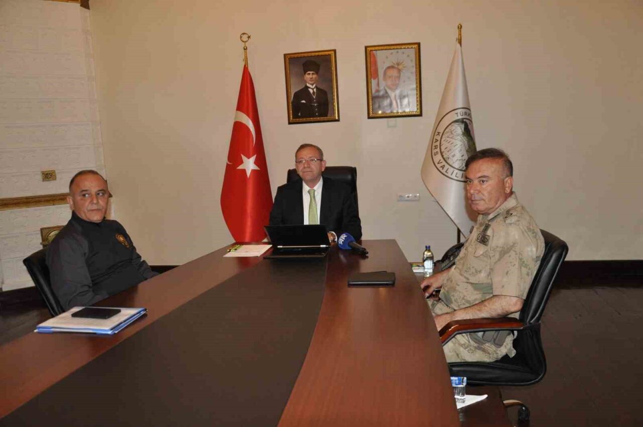 Kars Valisi Ziya Polat başkanlığında Mayıs ayı “Asayiş ve Güvenlik”