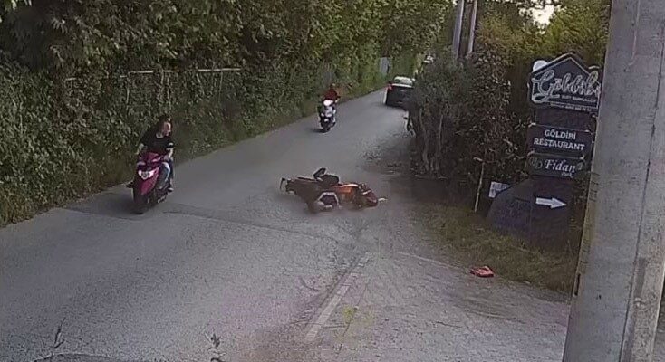 SAKARYA (İHA) – Sakarya’nın Sapanca ilçesinde 30 yaşındaki adam, kasksız