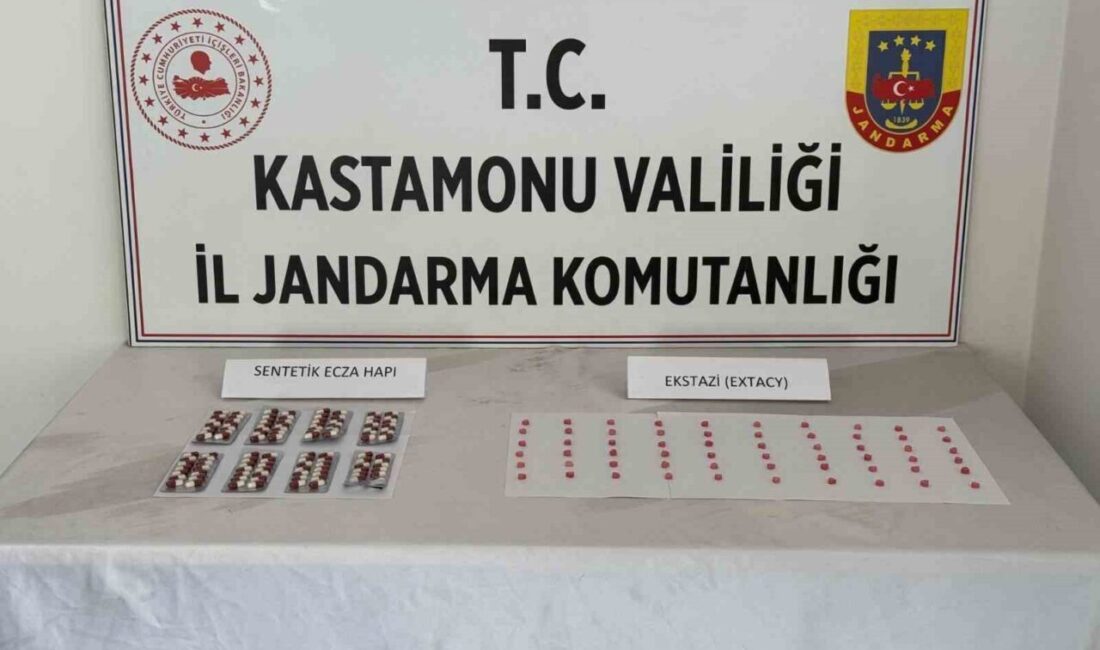 Kastamonu jandarma ekipleri tarafından düzenlenen operasyonda 2 kişi gözaltına alındı.