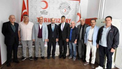 Erzurum Kent Konseyi Başkanı Hüseyin Tanfer, Türk Kızılay Erzurum Şube