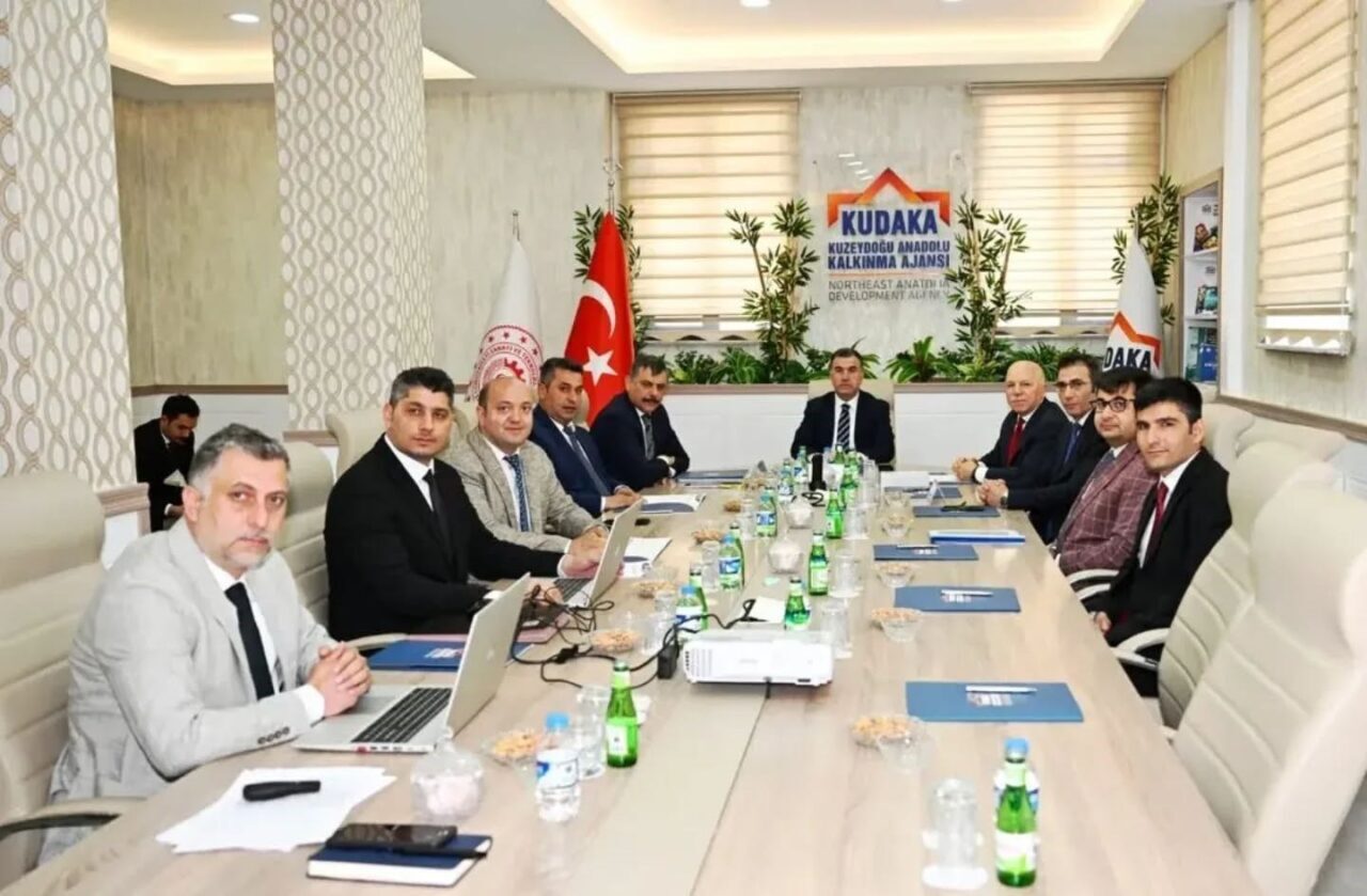 Bayburt Valisi Mustafa Eldivan’ın başkanlığında düzenlenen Kuzeydoğu Anadolu Kalkınma Ajansı
