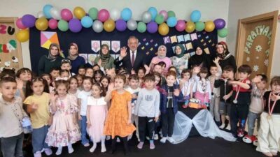 Bayburt Müftülüğü 4-6 Yaş Kur’an kurslarında okuyan minik öğrenciler, karne