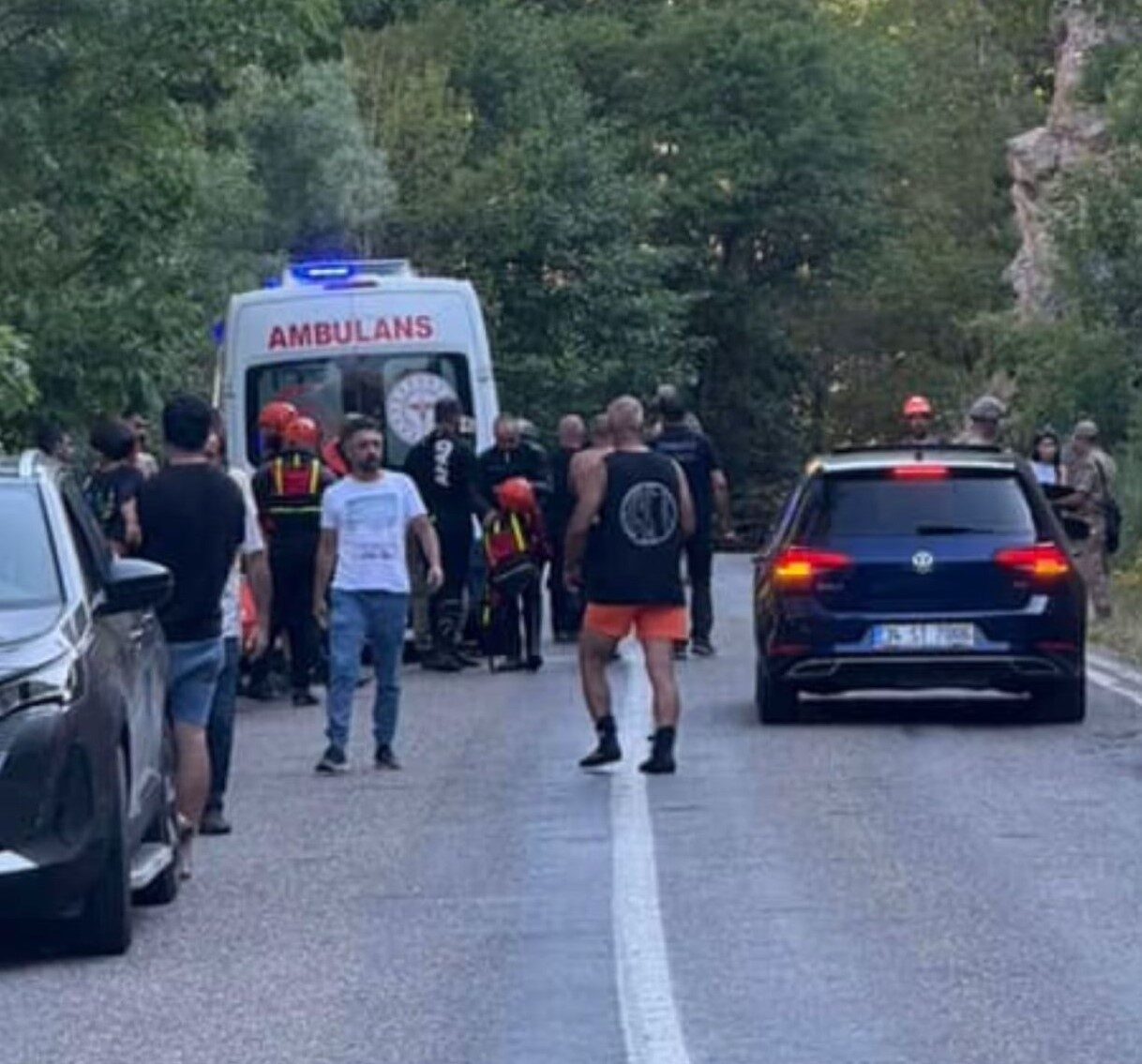 Tunceli’de Munzur Çayı’na düşen ve doktorların yoğun çabasının ardından kalbi