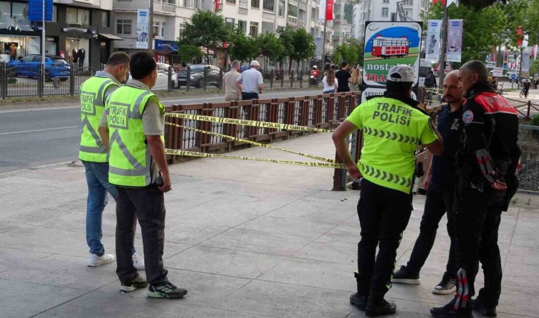 Ordu’da, yaya yolunda sürücüsünün alkollü ve ehliyetsiz olduğu motosikletin çarptığı