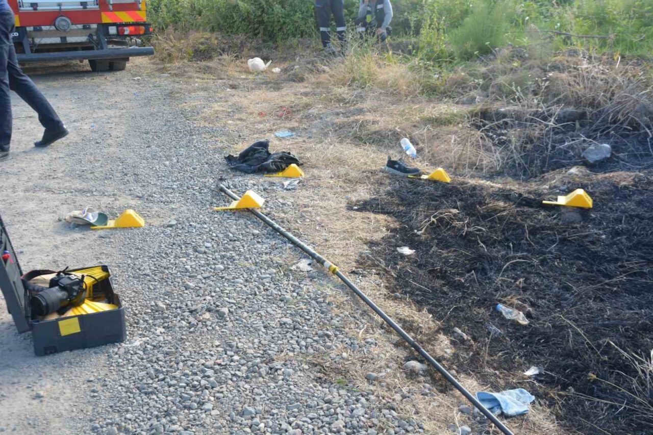 Ordu’nun Ünye ilçesinde balık tuttuğu sırada oltası yüksek gerilim hattının