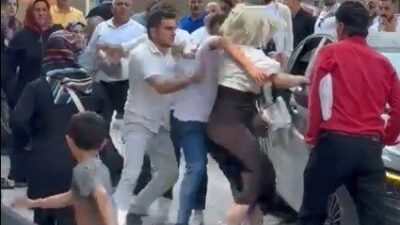 Ordu’da 7 yıl önce boşanan çiftin sokakta ortasında tartışması kavgaya