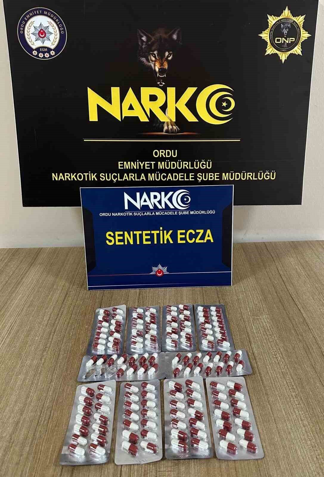 Ordu’da polis ekipleri tarafından düzenlenen uyuşturucu operasyonlarında, 16 şahıs hakkında