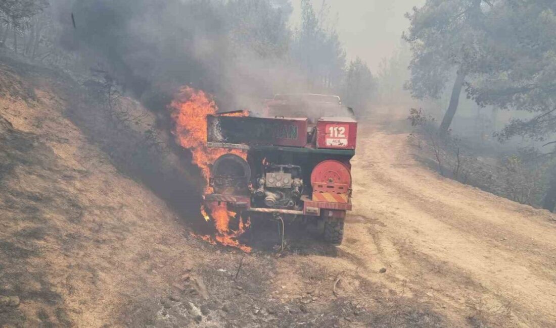 Sakarya’nın Taraklı ilçesinde çıkan orman yangını hızla yayılırken, Orman Bölge