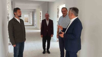Bayburt Müftüsü Bayram Danacı, yapımı tamamlanan Oruçbeyli Kur’an kursu yeni