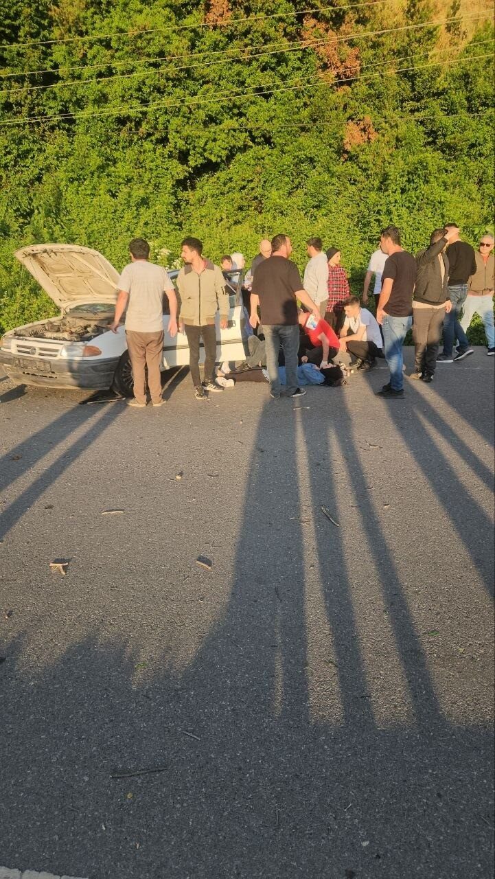 Zonguldak’ın Ereğli ilçesinde meydana gelen trafik kazasında aynı aileden 4