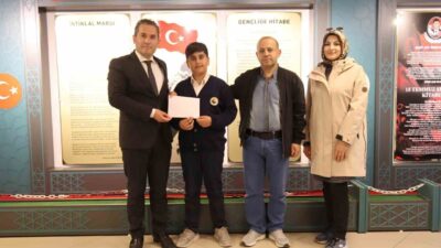 Pasinler TOBB Efkan Ala İmam Hatip Ortaokulu 5. sınıf öğrencisi