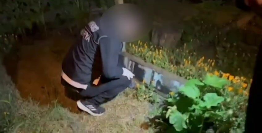 Sakarya’da polis ekiplerince narkotik köpekleri ve dronlar eşliğinde gerçekleştirilen uyuşturucu