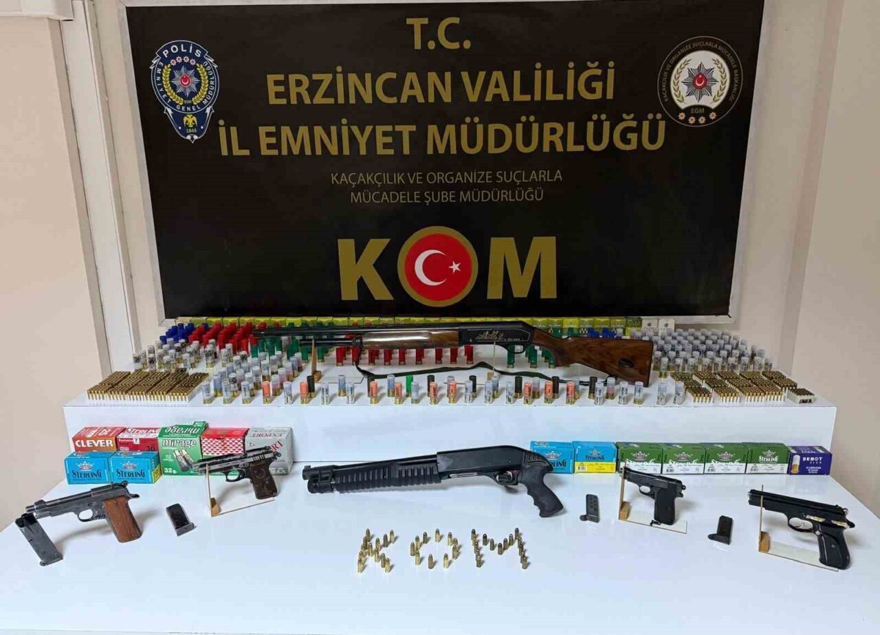 Erzincan İl Emniyet Müdürlüğü Kaçakçılık ve Organize Suçlarla Mücadele Şube