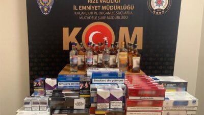 Rize’de gerçekleşen kaçakçılık operasyonunda 11 kişi gözaltına alındı. Rize İl