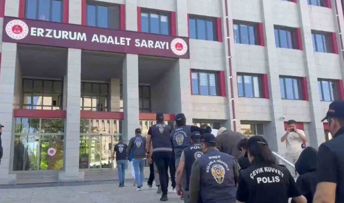 Erzurum merkezli 7 ilde sahte ilanlar vererek kendileriyle iletişime geçen
