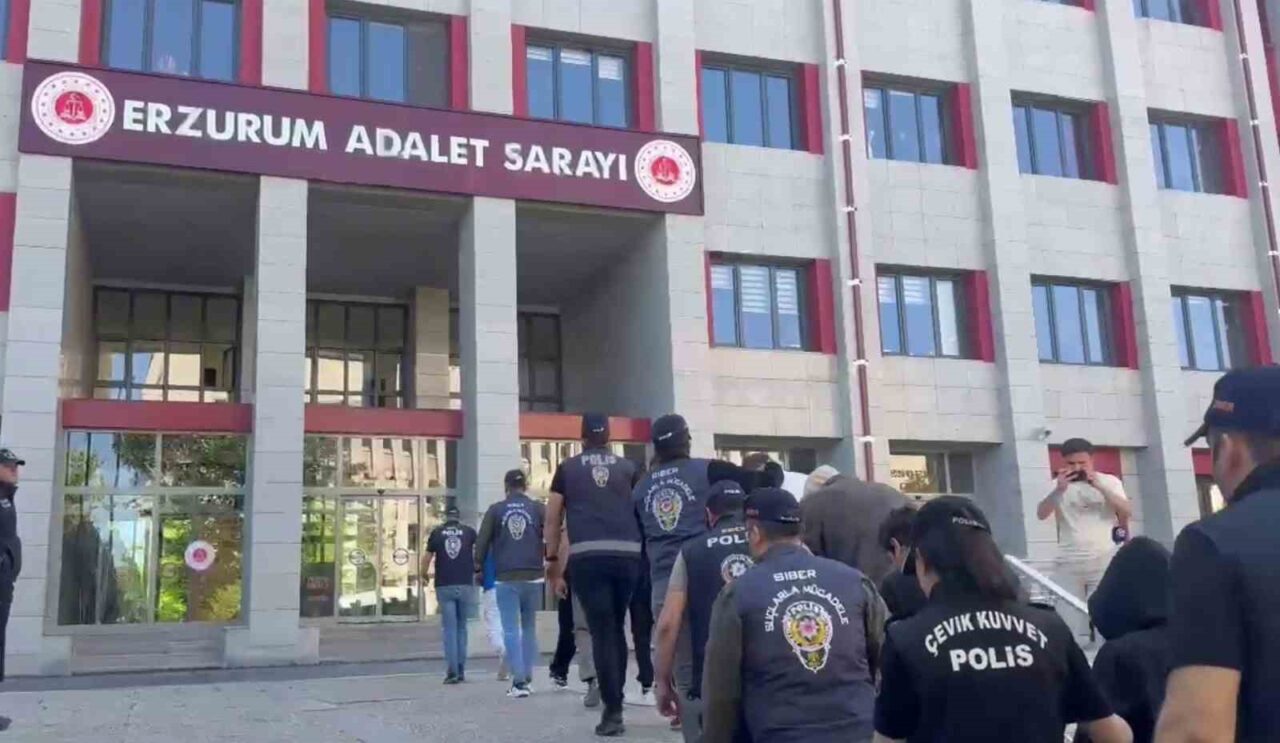Erzurum merkezli 7 ilde sahte ilanlar vererek kendileriyle iletişime geçen