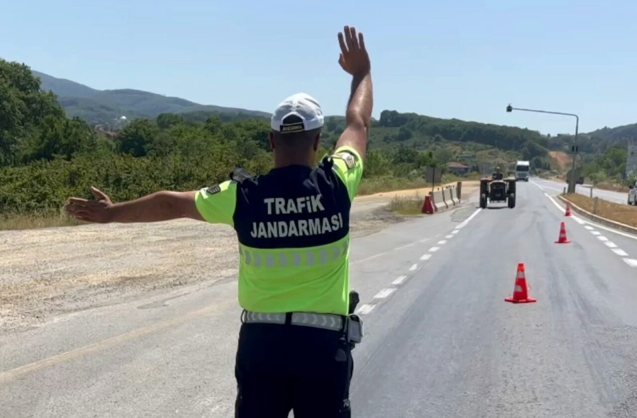 Sakarya’da 2025 yılı içerisinde jandarma ekiplerince 4 bin 86 traktör