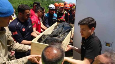 Trabzon’da 3 Haziran günü yaşanan şiddetli yağış sonrası Akçaabat ilçesi