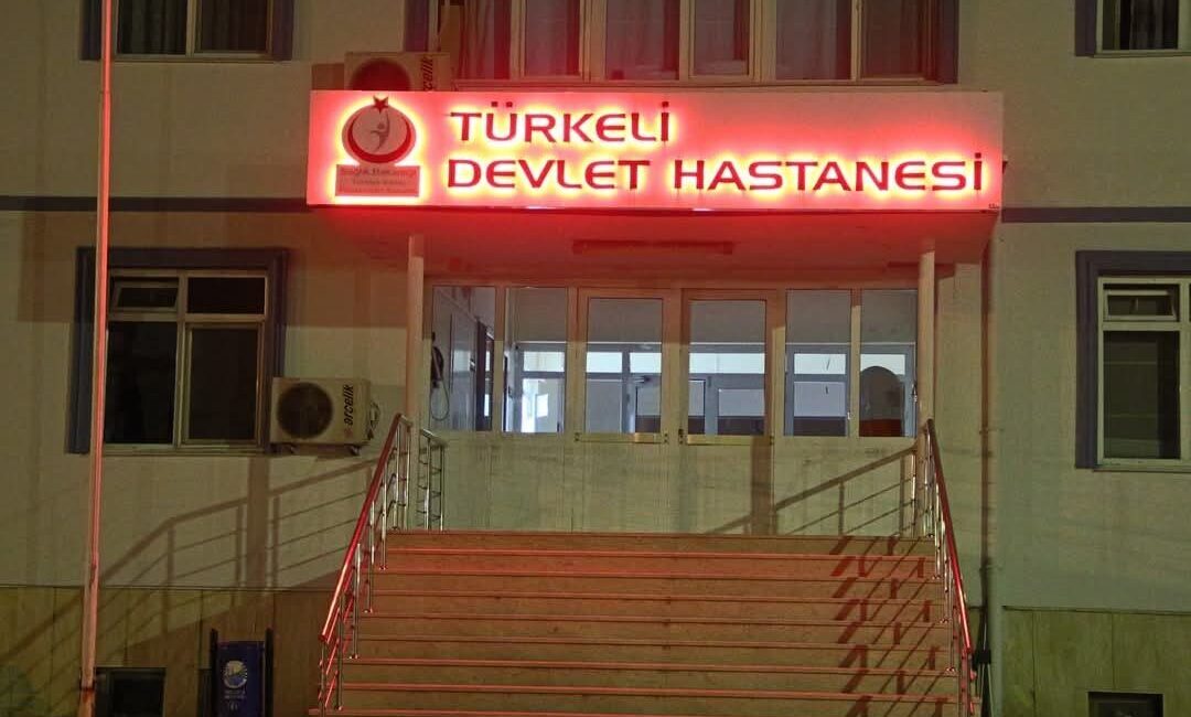 Sinop’un Türkeli ilçesinde bulunan 20 yataklı Devlet Hastanesi’nin acil servis
