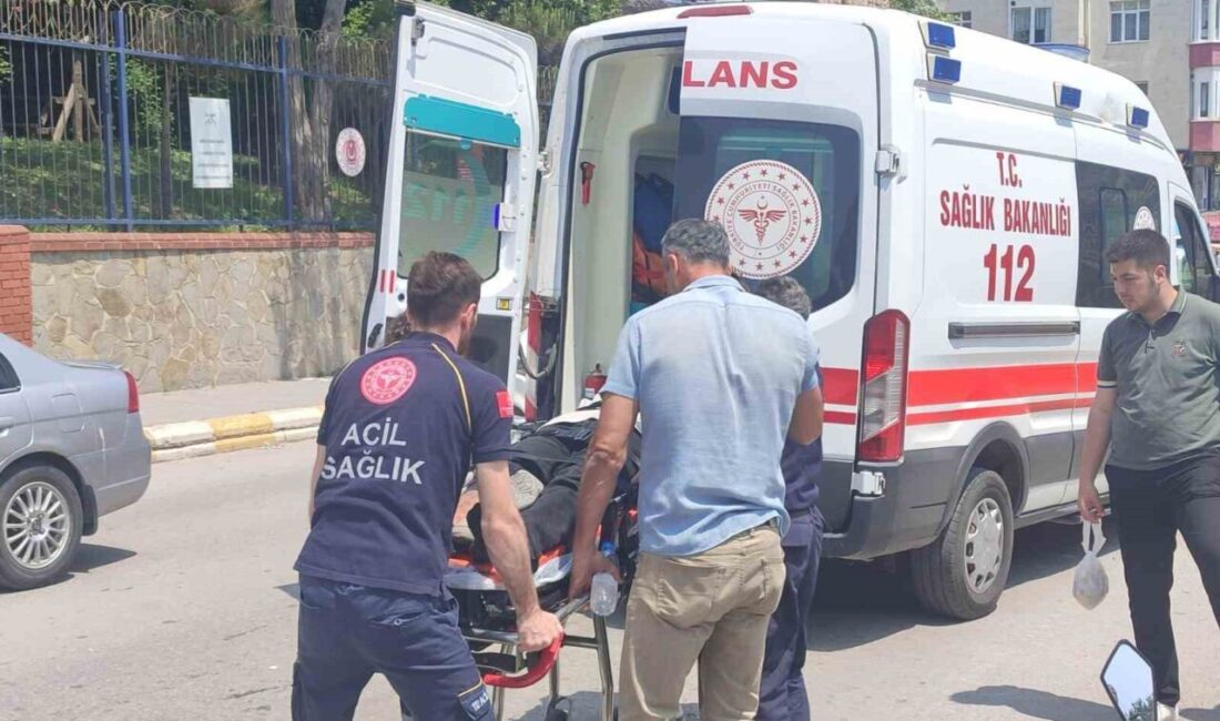 Sinop’ta meydana gelen trafik kazasında motosikletli 2 kişi yaralandı. Kaza,