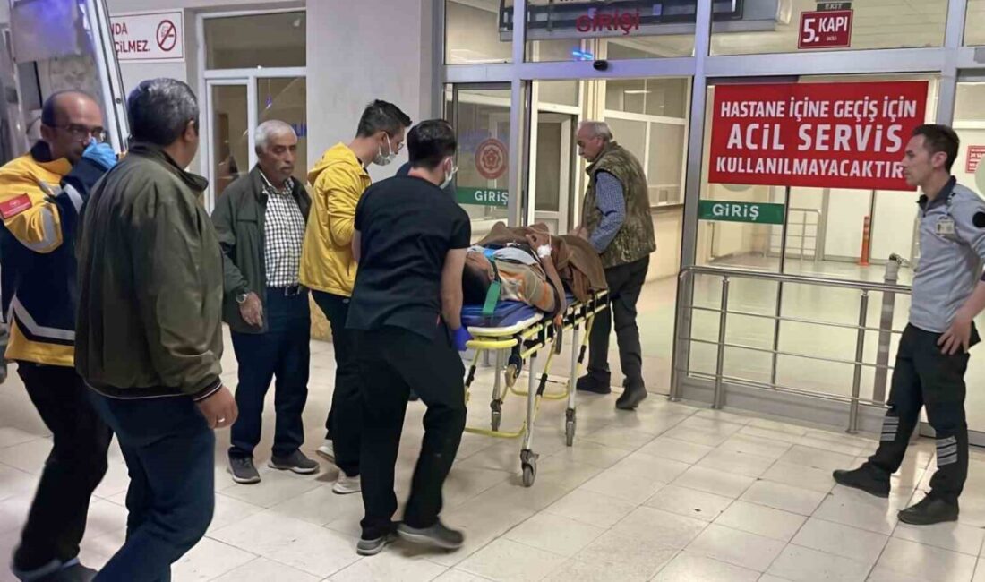 Sivas’ın Yıldızeli ilçesinde bir kişi arazi anlaşmazlığı nedeniyle çıkan tartışmada