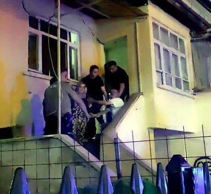 Sakarya’nın Akyazı ilçesinde dün yabancı uyruklu kişiler arasında çıkan olayda