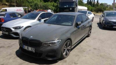 TEM Otoyolu’nun Kocaeli geçişinde yapılan yol çalışması, sürücüler için adeta