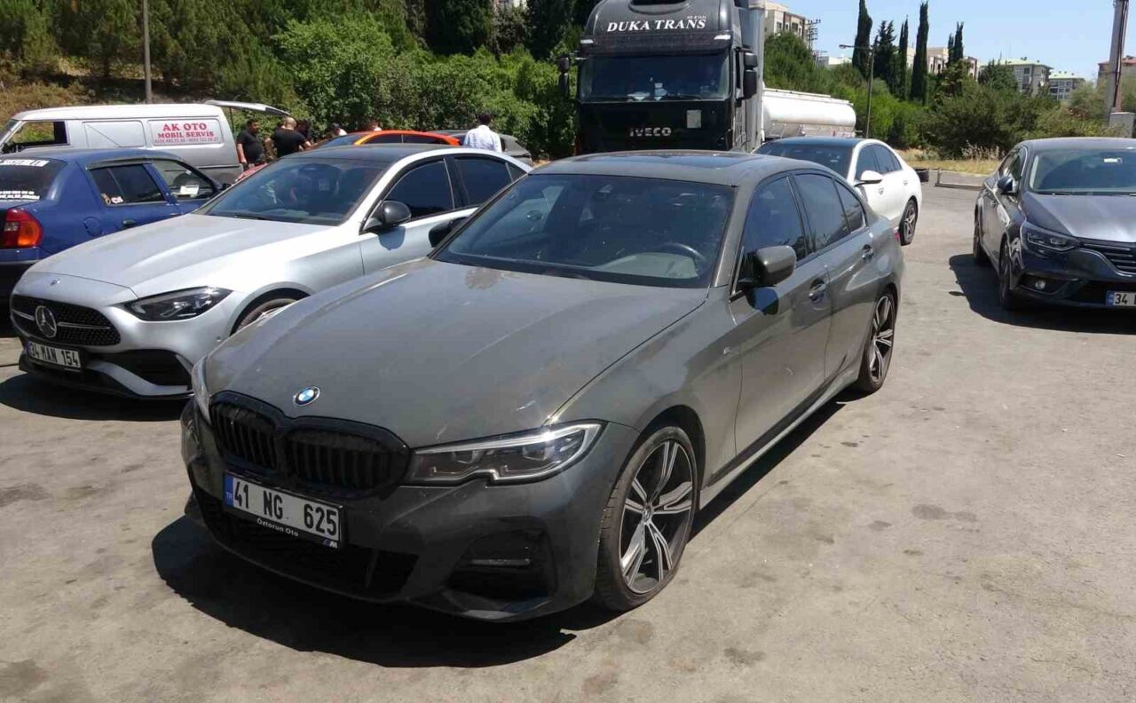 TEM Otoyolu’nun Kocaeli geçişinde yapılan yol çalışması, sürücüler için adeta