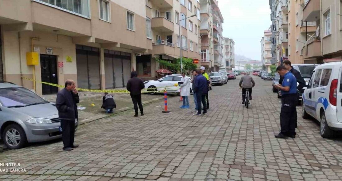 Giresun’un Görele ilçesinde sabah saatlerinde meydana gelen olayda, beşinci kattan