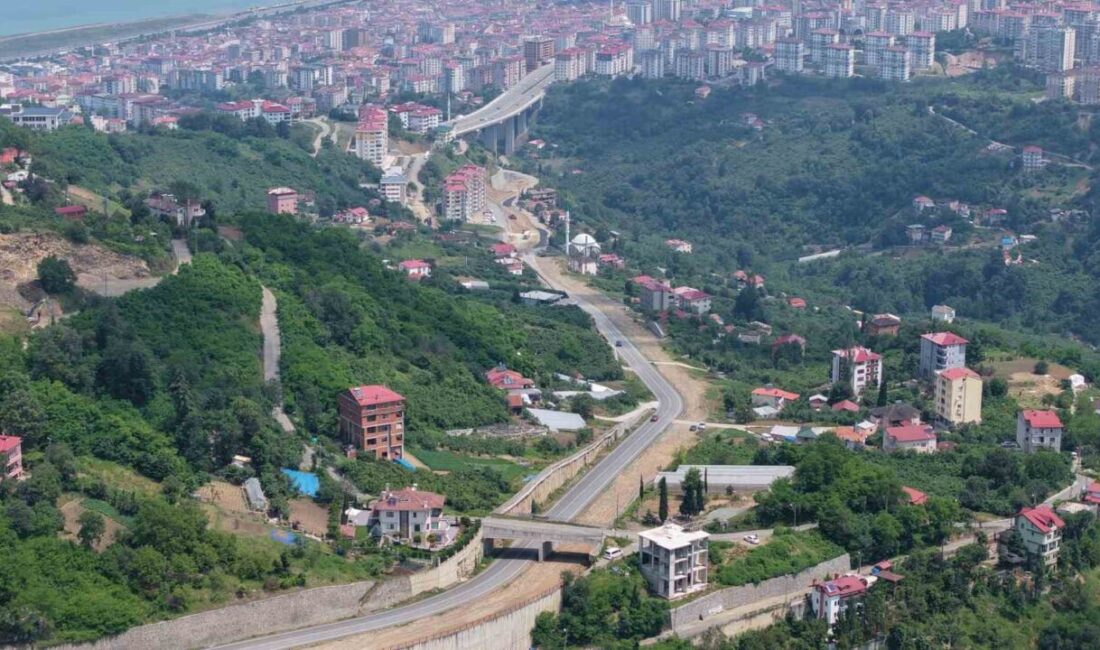 Trabzon’un Ortahisar ilçesinde kuzey-güney ulaşımında önemli ana arterlerden biri olacak