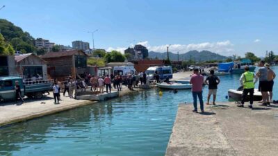 Trabzon’un Sürmene ilçesinde serinlemek için denize giren 15 yaşındaki Muhammet