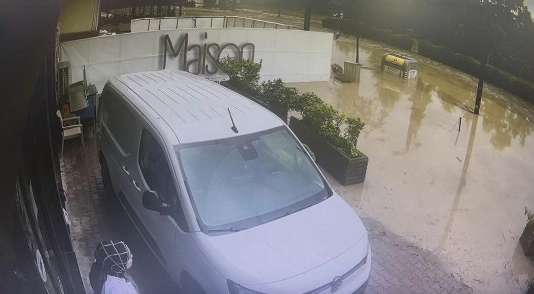 Trabzon’un Ortahisar ilçesindeki Beşirli mahallesinde önceki gün etkili olan şiddetli