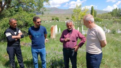Erzurum’un Pasinler ilçesine bağlı Taşkaynak köyünde bulunan 93 Harbi kahramanı