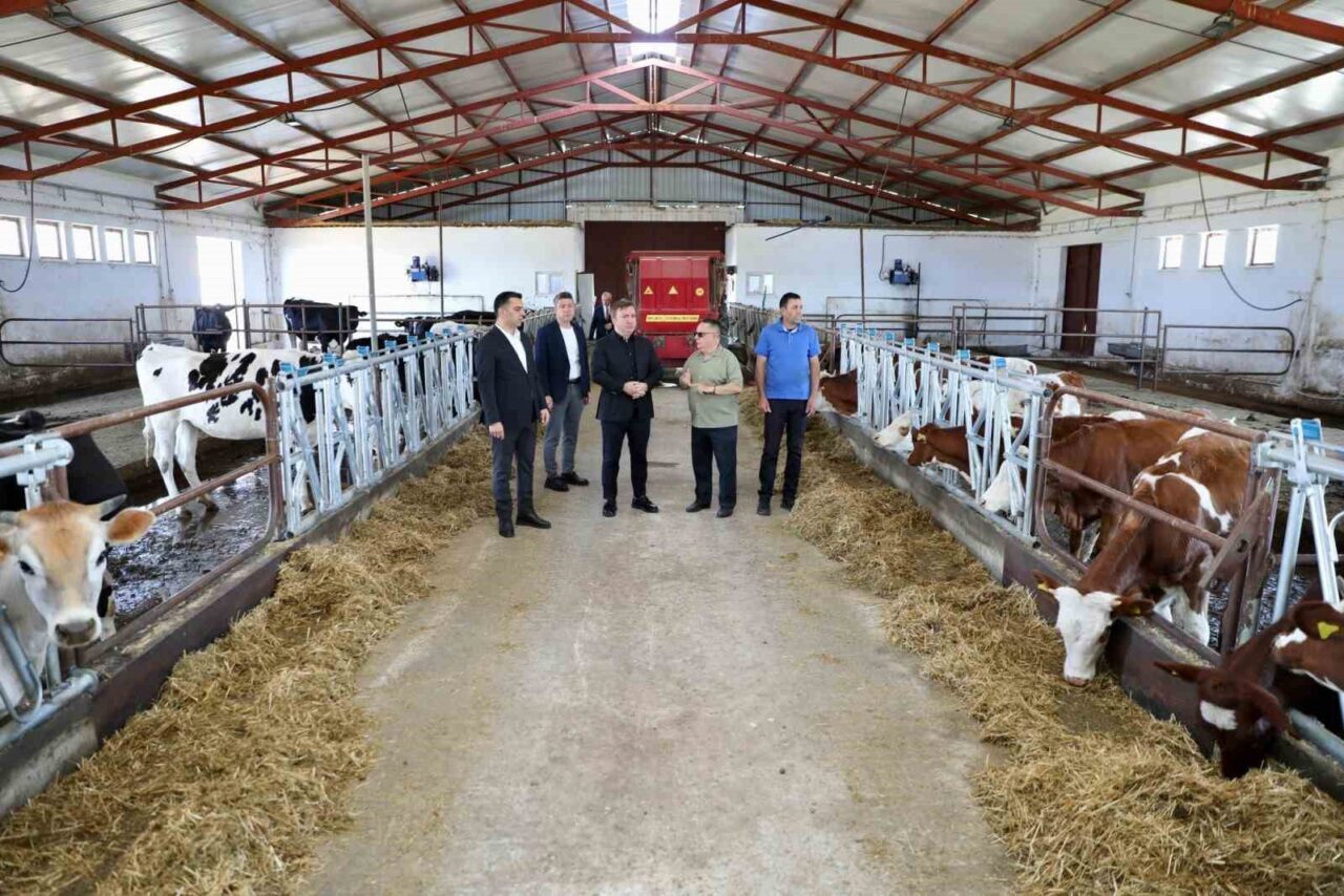 Erzincan Valisi Hamza Aydoğdu Erzincan Damızlık Sığır Yetiştiricileri Birliği ile