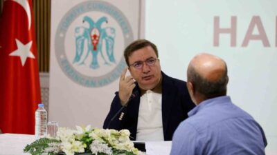 Erzincan Valisi Hamza Aydoğdu, vatandaşların sorunlarını ve taleplerini doğrudan dinlemek