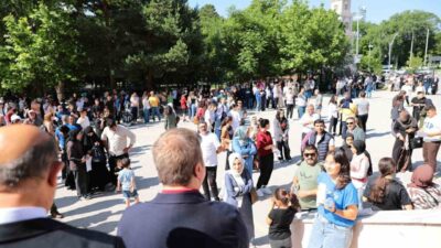 Erzincan Valisi Hamza Aydoğdu, İl Milli Eğitim Müdürü Hacı Ömer