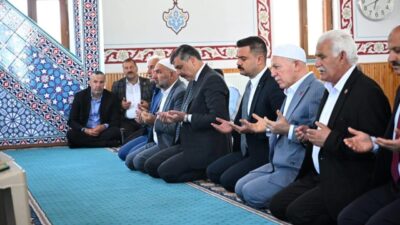 Erzurum Valisi Mustafa Çiftçi, Büyükşehir Belediye Başkanı Mehmet Sekmen ve
