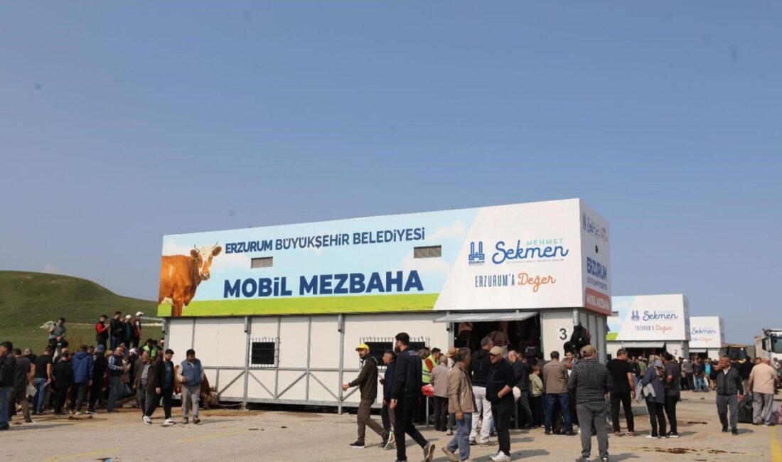 Kurban Bayramı’nın ilk gününde kurbanların kesimi noktasında ciddi bir yoğunluk