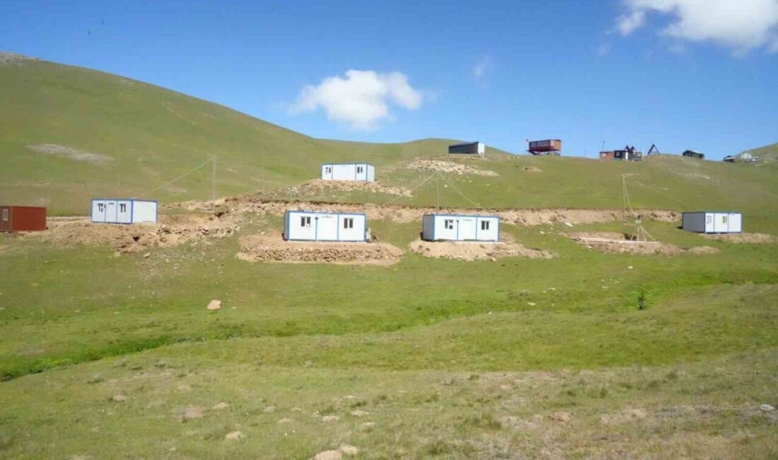 Gümüşhane’nin Çorak Köyü sınırlarında yer alan Taşköprü Yaylası’na bir gecede