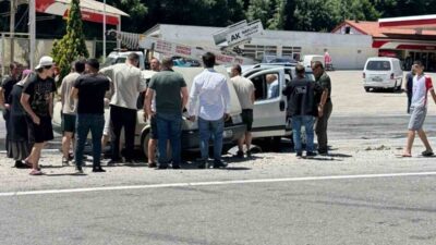Zonguldak-Ankara kara yolunun Karaman beldesi mevkiinde meydana gelen trafik kazasında