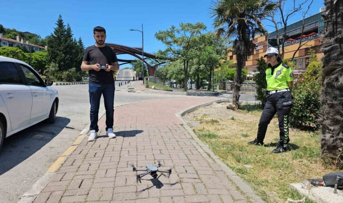 Zonguldak’ta trafik ekipleri, yaklaşan Kurban Bayramı öncesinde kent genelinde trafik